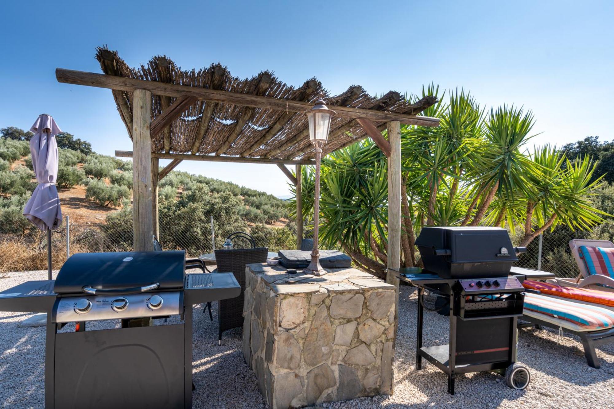 Hacienda La Buena Vida B&B En Appartementen Casita La Bruja Algarinejo Bilik gambar